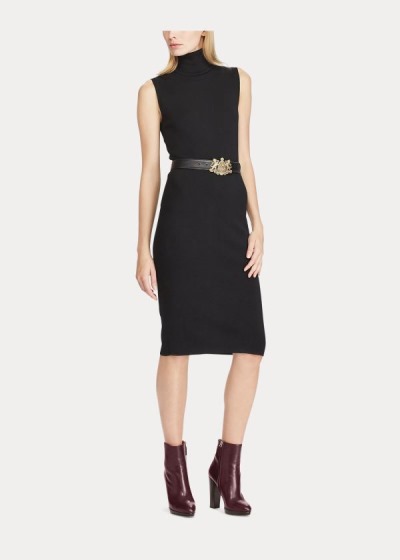 Women's Ralph Lauren Merino Wool Turtleneck Dresses | 895630FNI